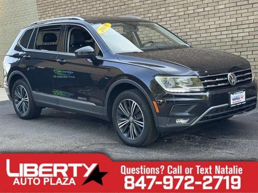Deep Black Pearl Effect 2018 Volkswagen Tiguan 2.0T SEL
