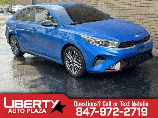 Blue 2023 Kia Forte GT-Line