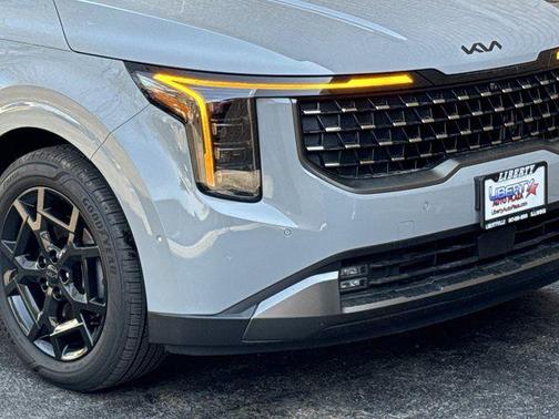 Ceramic Silver 2025 Kia Carnival Hybrid SX PRESTIGE