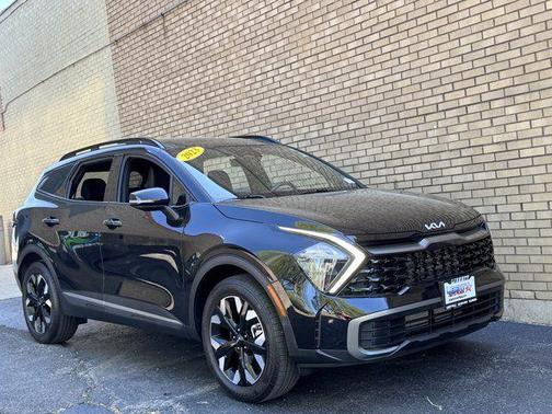 Ebony Black 2023 Kia Sportage X-Line