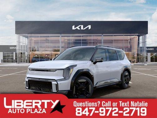 Glacier White Pearl 2026 Kia EV9 GT-Line