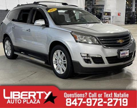 Silver Ice Metallic 2015 Chevrolet Traverse 1LT