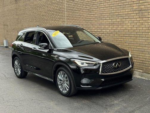 Black Obsidian 2023 INFINITI QX50 Luxe