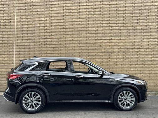 Black Obsidian 2023 INFINITI QX50 Luxe