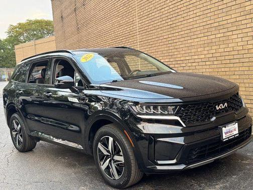 Ebony Black 2022 Kia Sorento S