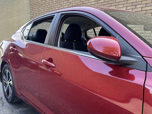 Scarlet Ember 2023 Nissan Sentra SV