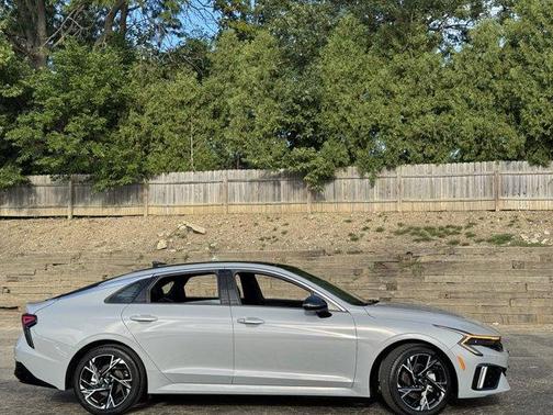 Wolf Gray 2025 Kia K5 GT-Line