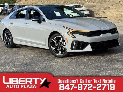 Wolf Gray 2025 Kia K5 GT-Line