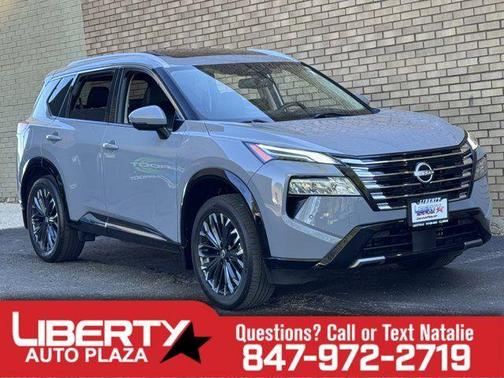 Boulder Gray Metallic 2024 Nissan Rogue Platinum