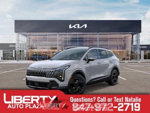 Wolf Gray 2026 Kia Sportage Plug-In Hybrid X-Line SUV
