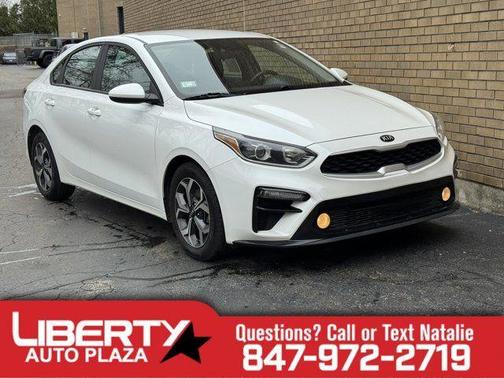 Snow White Pearl 2021 Kia Forte LXS