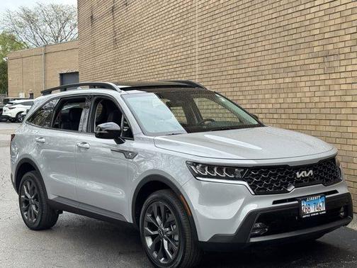 Wolf Gray 2023 Kia Sorento X-Line EX