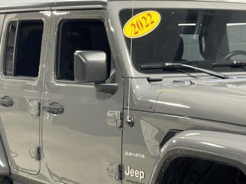 Sting Gray Clearcoat 2022 Jeep Wrangler Unlimited Sahara