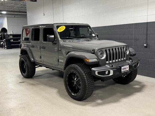 Sting Gray Clearcoat 2022 Jeep Wrangler Unlimited Sahara