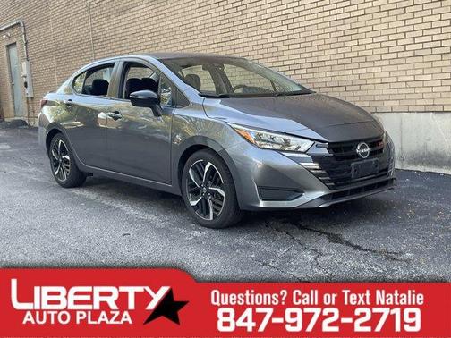 Gun Metallic 2024 Nissan Versa 1.6 SR