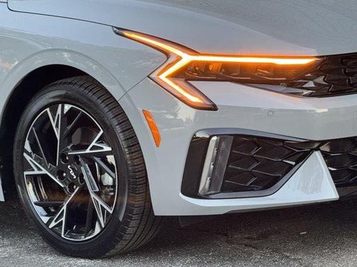 Wolf Gray 2025 Kia K5 GT-Line