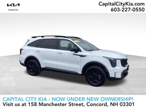 White Pearl 2025 Kia Sorento X-Pro SX Prestige