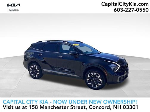 Ebony Black 2023 Kia Sportage X-Line