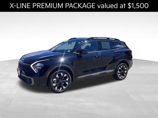 Ebony Black 2023 Kia Sportage X-Line