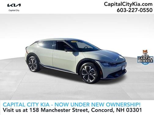 Snow White Pearl 2023 Kia EV6 GT-Line