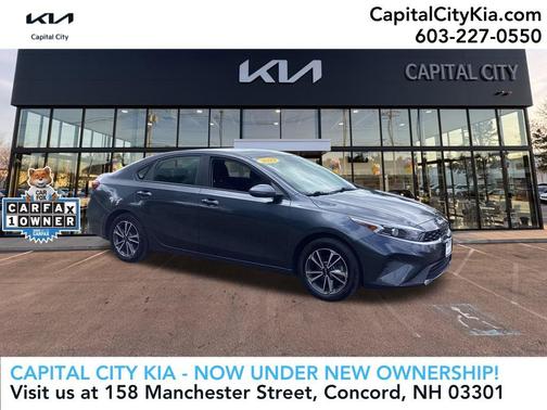 Gravity Gray 2023 Kia Forte LXS
