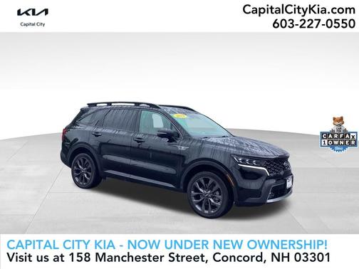 Ebony Black 2021 Kia Sorento SX Prestige X-Line