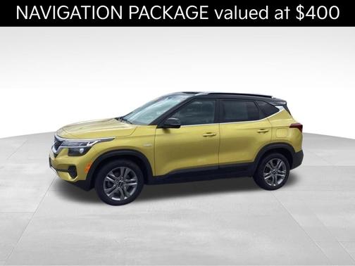 Yellow 2023 Kia Seltos S