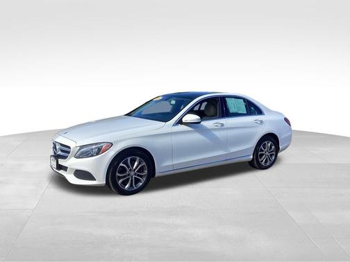 Polar White 2015 Mercedes-Benz C-Class C 300 4MATIC