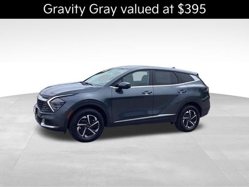 Gray 2025 Kia Sportage Hybrid LX