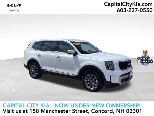 White Pearl 2024 Kia Telluride LX