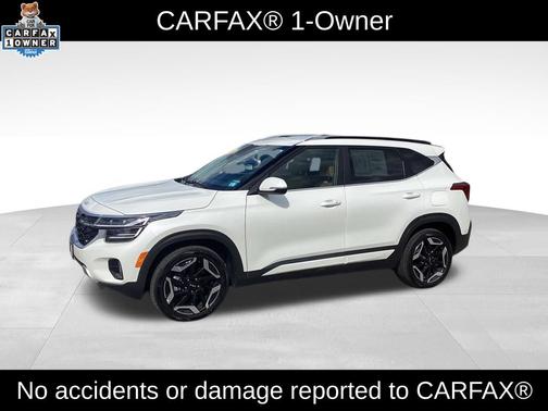 Snow White Pearl 2024 Kia Seltos SX