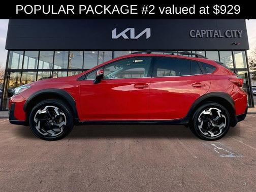 Pure Red 2021 Subaru Crosstrek Limited