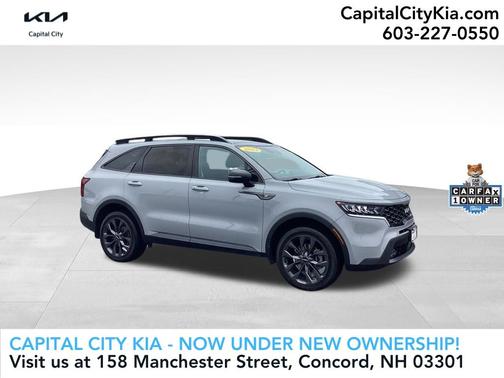 Gray 2023 Kia Sorento X-Line EX