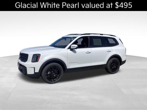 White Pearl 2024 Kia Telluride EX X-Line