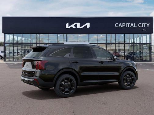 Aurora Black Pearl 2026 Kia Sorento Hybrid SX Prestige