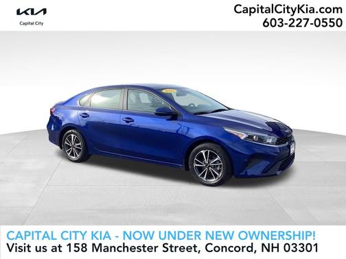 Deep Sea Blue 2023 Kia Forte LXS