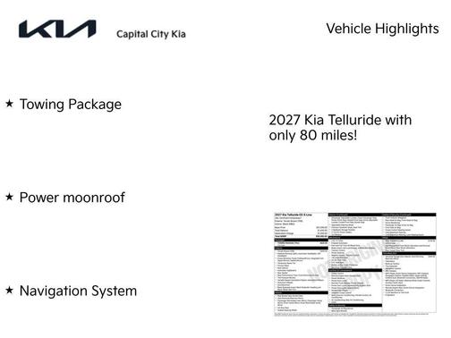 Terrain Brown 2027 Kia Telluride X-Line EX