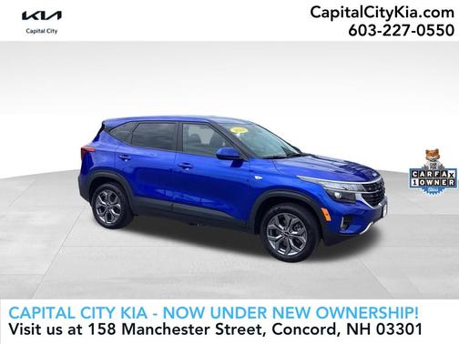 Neptune Blue 2024 Kia Seltos LX