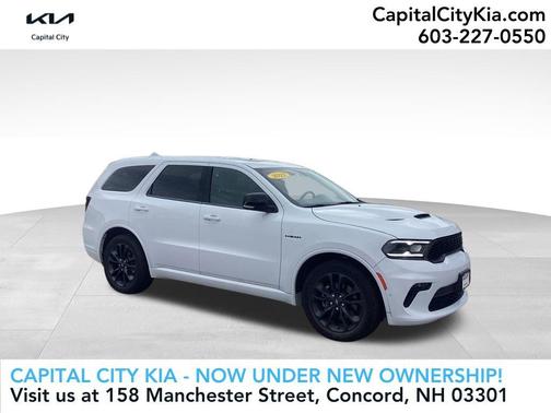White Knuckle Clearcoat 2022 Dodge Durango R/T AWD