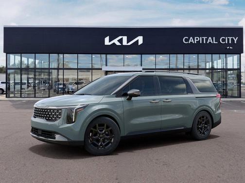 Iceberg Green 2027 Kia Carnival Hybrid SX