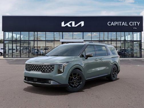 Iceberg Green 2027 Kia Carnival Hybrid SX