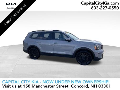 Gray 2024 Kia Telluride EX X-Line