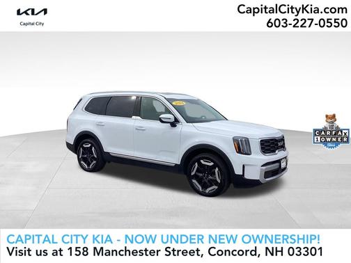White Pearl 2024 Kia Telluride S