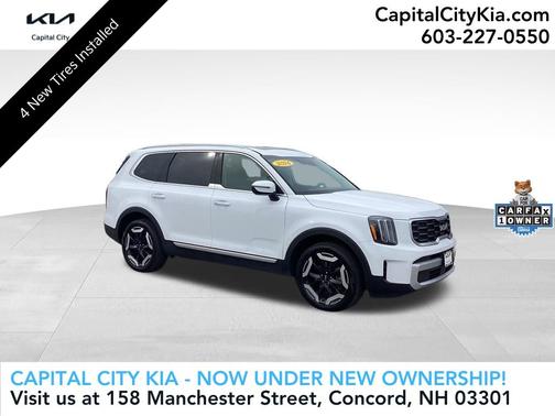 White Pearl 2024 Kia Telluride S