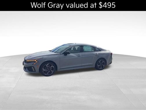 Gray 2025 Kia K5 GT-Line