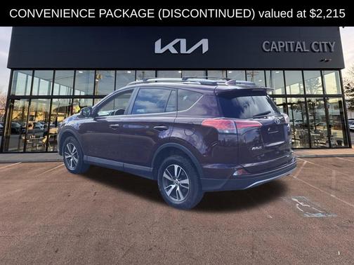 Black Currant Metallic 2017 Toyota RAV4 XLE
