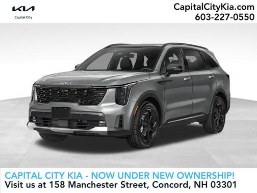 Steel Gray 2026 Kia Sorento Hybrid SX Prestige