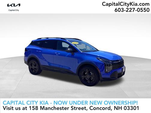 Blue 2026 Kia Sportage X-Line