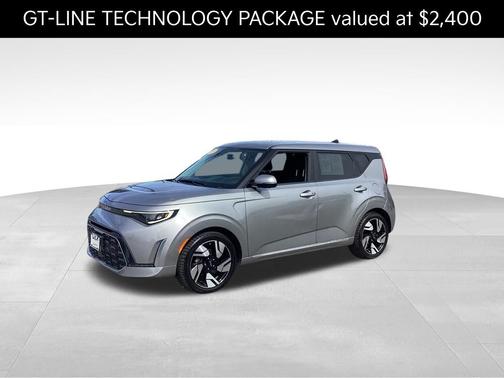 Steel Gray 2023 Kia Soul GT-Line