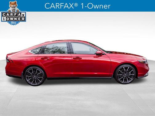 Radiant Red Metallic 2023 Honda Accord Hybrid Touring